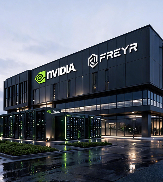 Freyr AI and NVIDIA data center